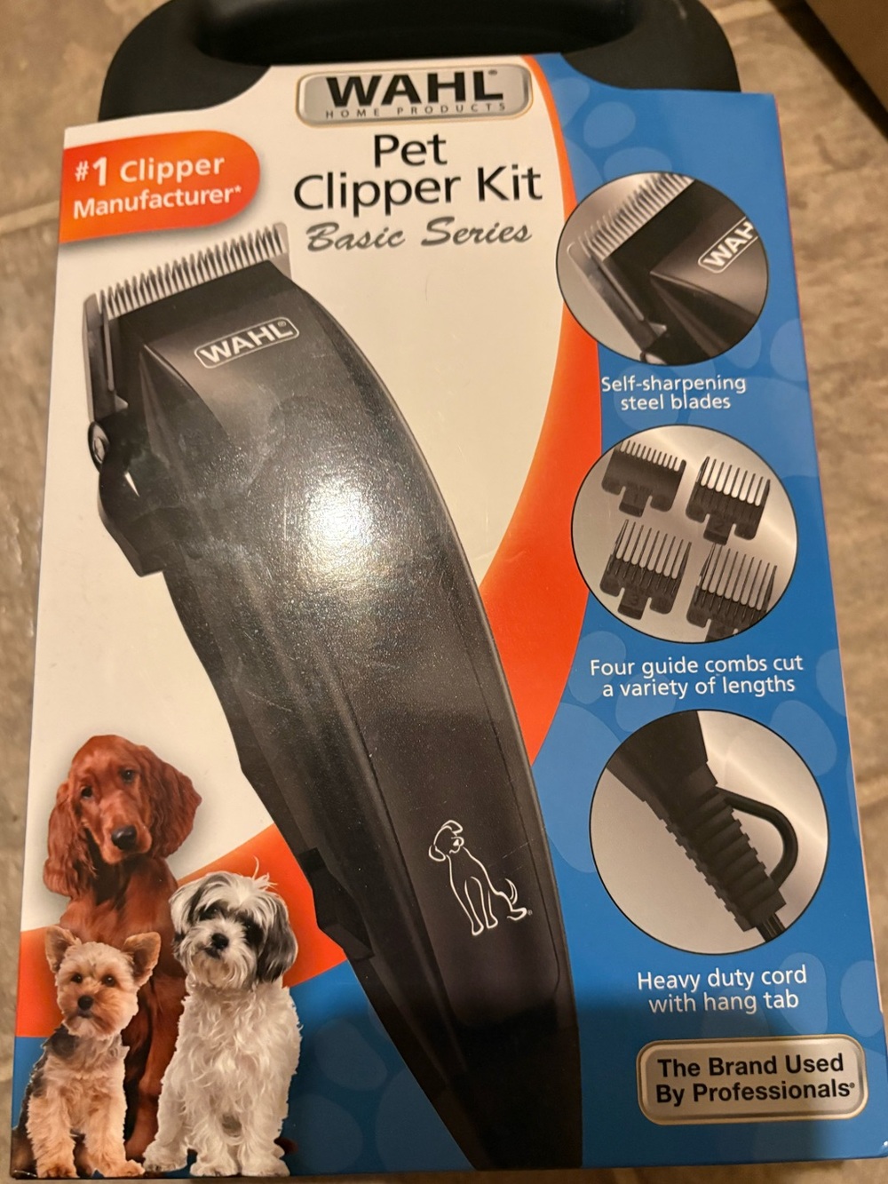 🐶New Wahl 10 Piece Pet Grooming Kit